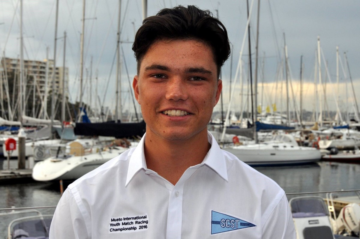 Dual Youth Match Racing World Champion James Hodgson
